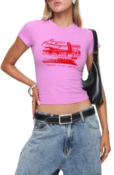 PRINCESS POLLY PRINCESS POLLY PALM CANYON GRAPHIC BABY TEE