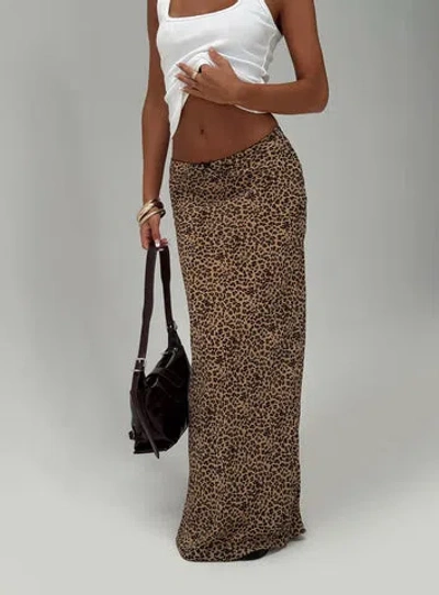 PRINCESS POLLY SAFFRONE MAXI SKIRT