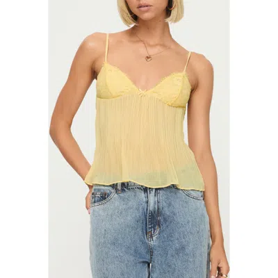 PRINCESS POLLY PRINCESS POLLY ZAMI LACE TRIM SEMISHEER CAMISOLE