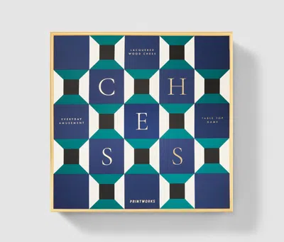 PRINTWORKS LACQUERED CHESS, ATHENA