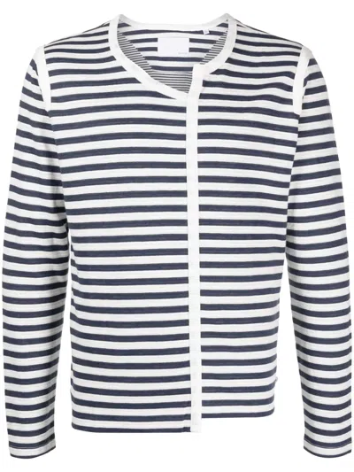 PRIVATE STOCK ASYMMETRIC STRIPED T-SHIRT