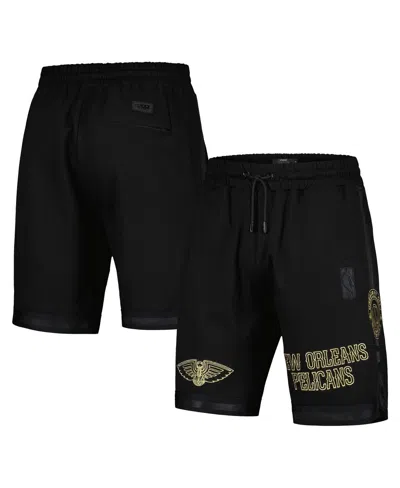 PRO STANDARD MEN'S BLACK NEW ORLEANS PELICANS SHORTS