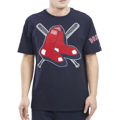 PRO STANDARD MENS PRO STANDARD RED SOX MASH UP SJ TEE