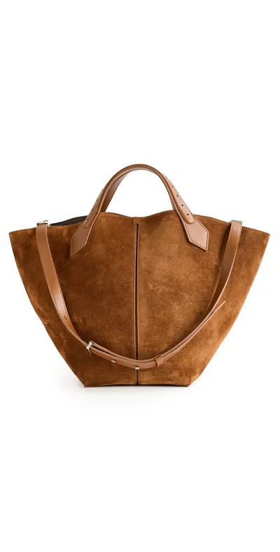 PROENZA SCHOULER LARGE CHELSEA TOTE SADDLE
