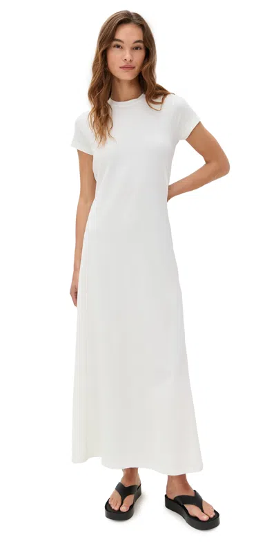 PROENZA SCHOULER WHITE LABEL NOELLE DRESS IN JERSEY OFF WHITE