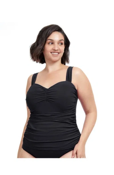 PROFILE BY GOTTEX PROFILE BY GOTTEX TUTTI FRUTTI PLUS SIZE SWEETHEART UNDERWIRE TANKINI TOP