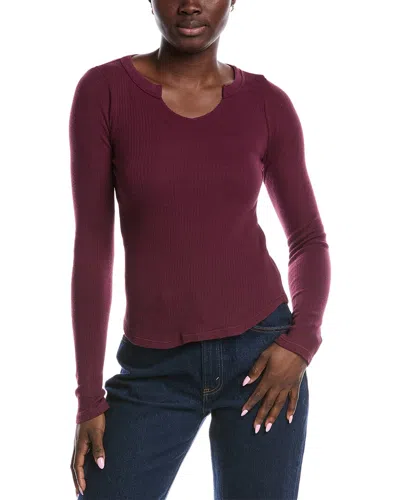 PROJECT SOCIAL T PROJECT SOCIAL T THE COMEBACK NOTCH NECK TOP