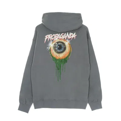 PROPAGANDA MEN'S SCARFUL EYE HOODIE GREY