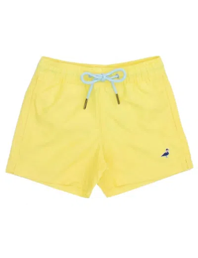 PROPERLY TIED MEN'S SWIM TRUNKS IN LIGHT YELLOW