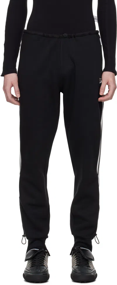 PROTOTYPES BLACK TOGGLE TRACK PANTS