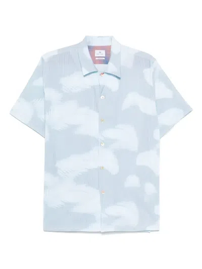 PS BY PAUL SMITH ABSTRACT-PRINT SHIRT