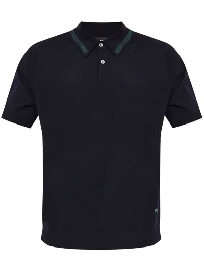 PS BY PAUL SMITH MERINO-WOOL POLO SHIRT