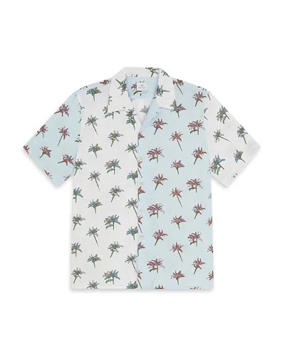 PS BY PAUL SMITH MIX UP PRINT REGULAR FIT SHORT SLEEVE SHIRT