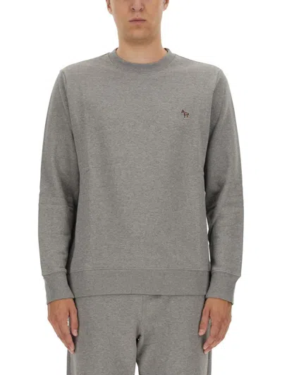 PS BY PAUL SMITH PS PAUL SMITH SWEATSHIRT WITH ZEBRA PATCH