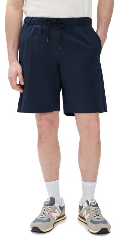 PS BY PAUL SMITH PULL ON SHORTS 9 DARK NAVY