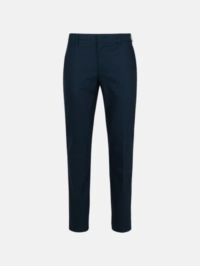PT TORINO 'EPSILO' NAVY POLYESTER BLEND PANTS