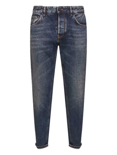 PT TORINO FADED-WASH DENIM JEANS