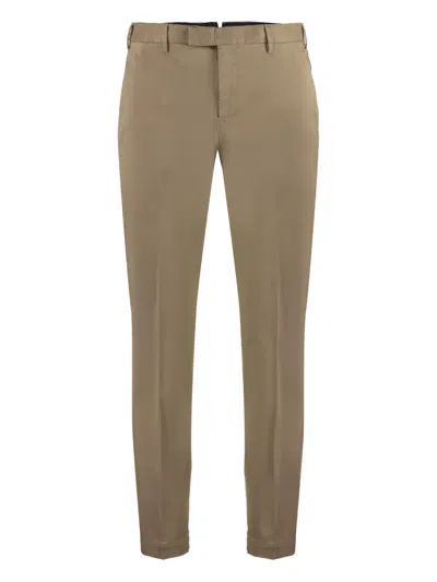 PT TORINO FLAT-FRONT TROUSERS