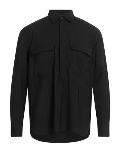 PT TORINO PT TORINO MAN SHIRT BLACK SIZE 15 ½ VIRGIN WOOL