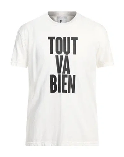 PT TORINO PT TORINO MAN T-SHIRT WHITE SIZE 46 TEXTILE FIBERS