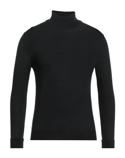 PT TORINO PT TORINO MAN TURTLENECK BLACK SIZE 44 VIRGIN WOOL