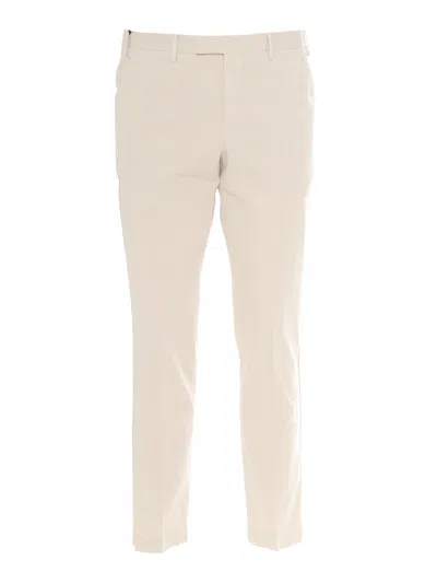 PT01 TROUSERS - MASTER, FLAT FRONT, DIAGONAL POCKETS, FLAP BACK POCKE