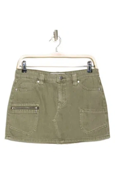 PTCL PTCL MOTO POCKET DENIM MINISKIRT