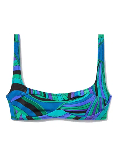 PUCCI IRIDE-PRINT BIKINI TOP