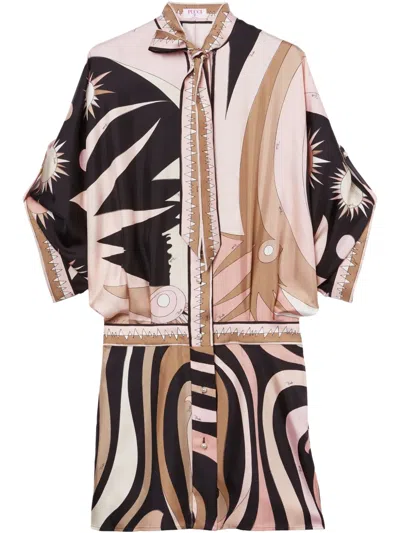 PUCCI MARMO-PRINT DRESS