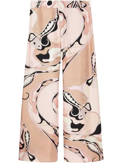 PUCCI ORCHIDEE-PRINT PANTS