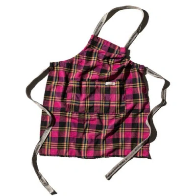 PUEBCO PUEBCO RECYCLE COTTON CHECK APRON