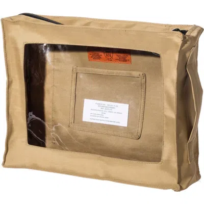 PUEBCO PUEBCO RUBBERIZED FABRIC FLIGHT POUCH