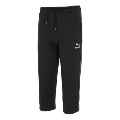 PUMA PUMA Active Woven 3/4 Pants 'Black White'