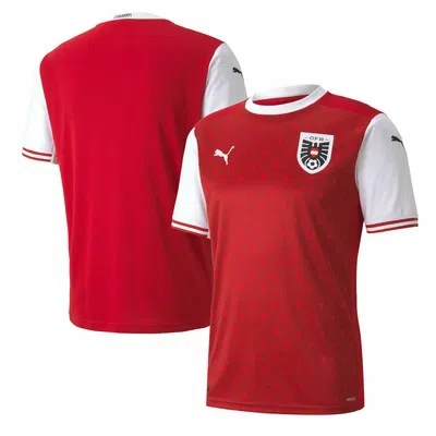 PUMA PUMA AUSTRIA HOME SPORTS FOOTBALL TRAINING SHIRT TEE TOP 2019-21