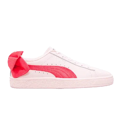 PUMA PUMA BASKET BOW PATENT JR 'PARADISE PINK'