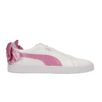 PUMA PUMA BASKET BOW PATENT JR 'WHITE ORCHID'