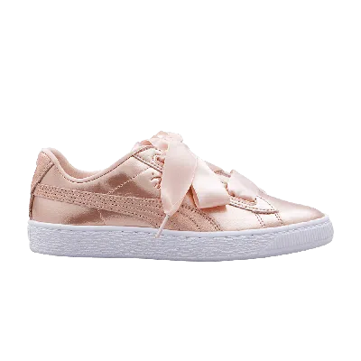 PUMA PUMA BASKET HEART LUNAR LUX JR 'CREAM TAN'