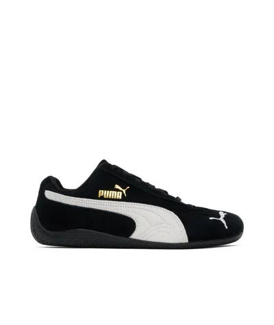 PUMA BIG KIDS BLACK SPEEDCAT SNEAKERS