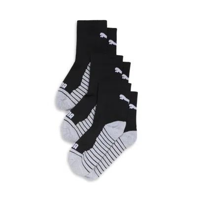PUMA BIG KIDS' LOW CREW SOCKS [3 PAIRS]