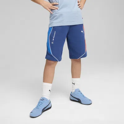 PUMA BMW M MOTORSPORT BIG KIDS' SWEAT SHORTS