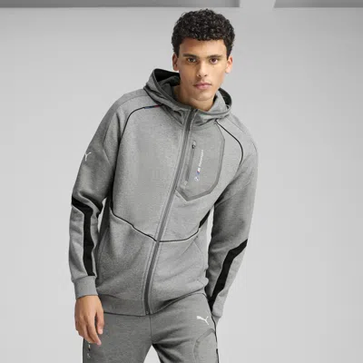 PUMA BMW M MOTORSPORT MEN'S HOODED JACKET