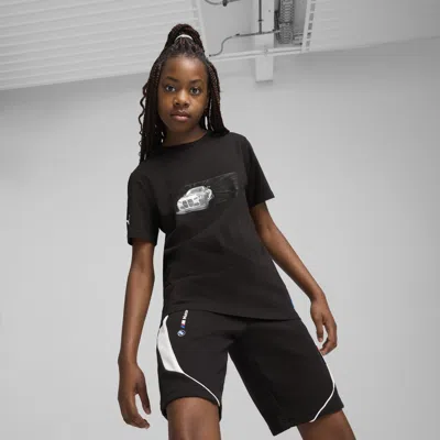 PUMA BMW MOTORSPORT CAR GRAPHIC BIG KIDS' T-SHIRT