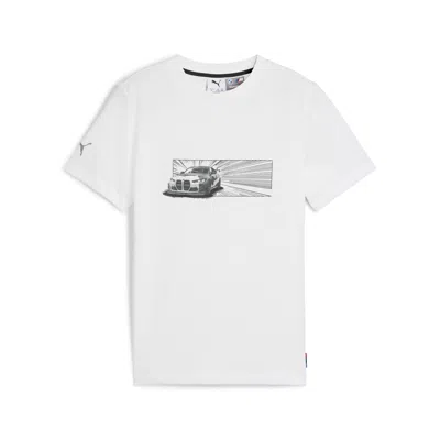 PUMA BMW MOTORSPORT CAR GRAPHIC BIG KIDS' T-SHIRT