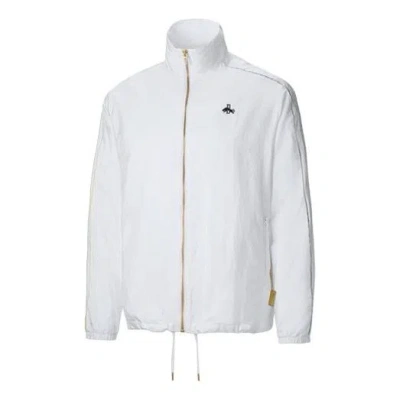 PUMA PUMA Casual Sports Stand Collar Long Sleeves Jacket White