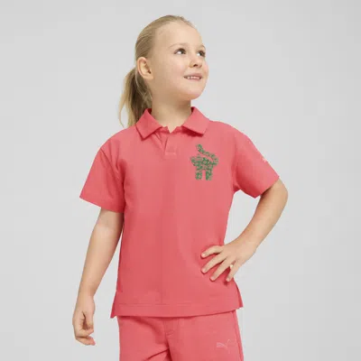 PUMA CATS CLUB LITTLE KIDS' PIQUE POLO SHIRT
