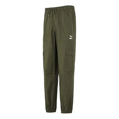 PUMA PUMA Classics Cuff Trousers 'Olivegreen'