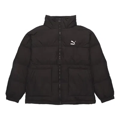 PUMA PUMA Classics Down Puffer Jacket 'Black White'