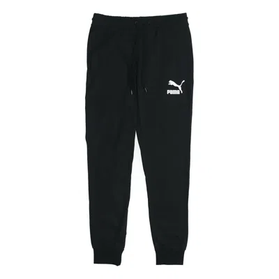 PUMA PUMA Classics Jersey Cuffed Pants 'Black White'
