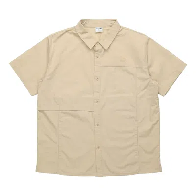 PUMA PUMA Classics Oversized Short Sleeve Polo Shirt 'Beige'