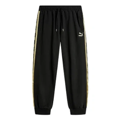 PUMA PUMA Classics Sweatpants 'Black Yellow'